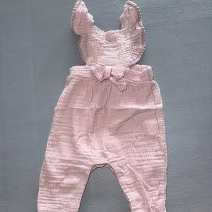 Charming Pink Kids Romper